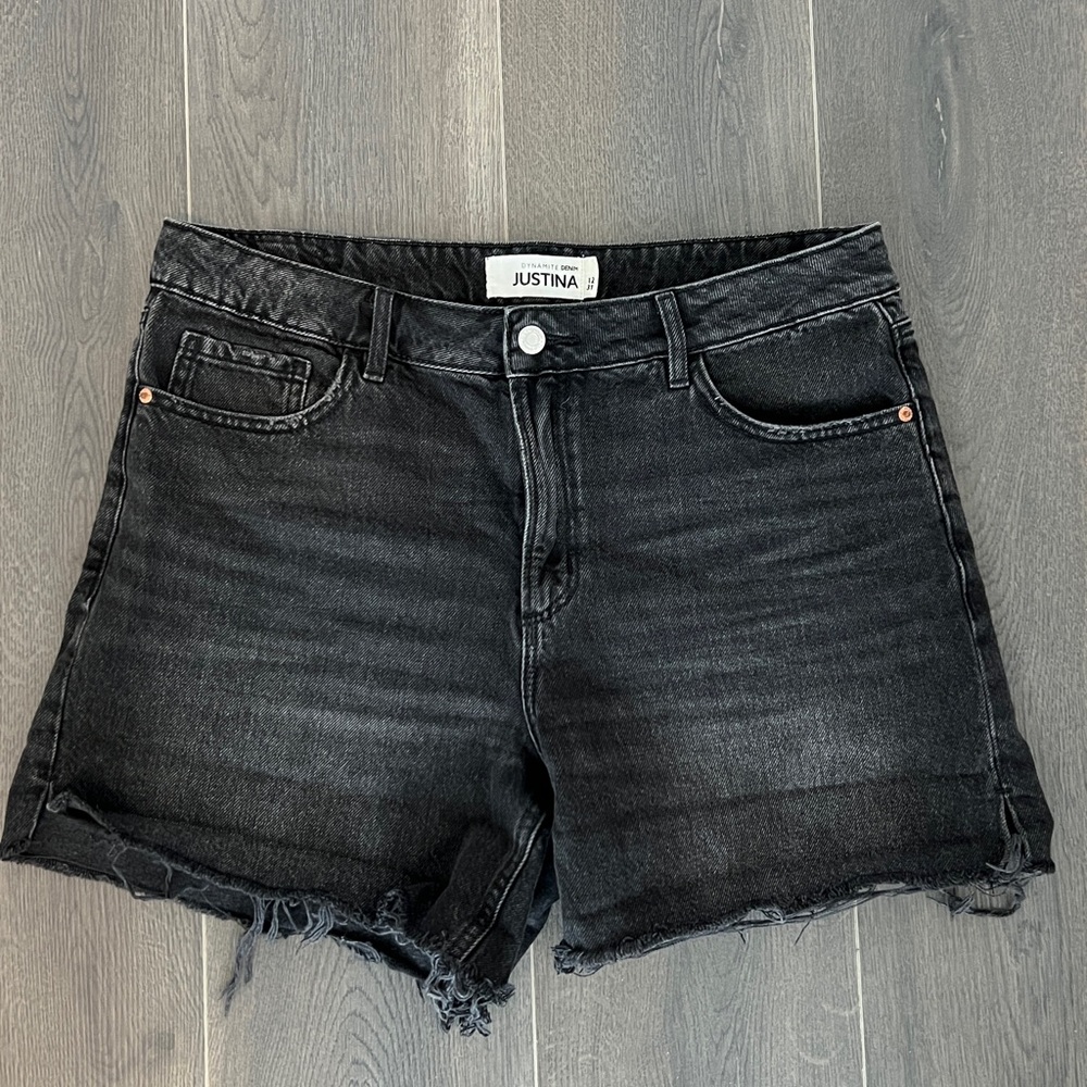 Dynamite -  Black Denim Women's Cutoff Shorts